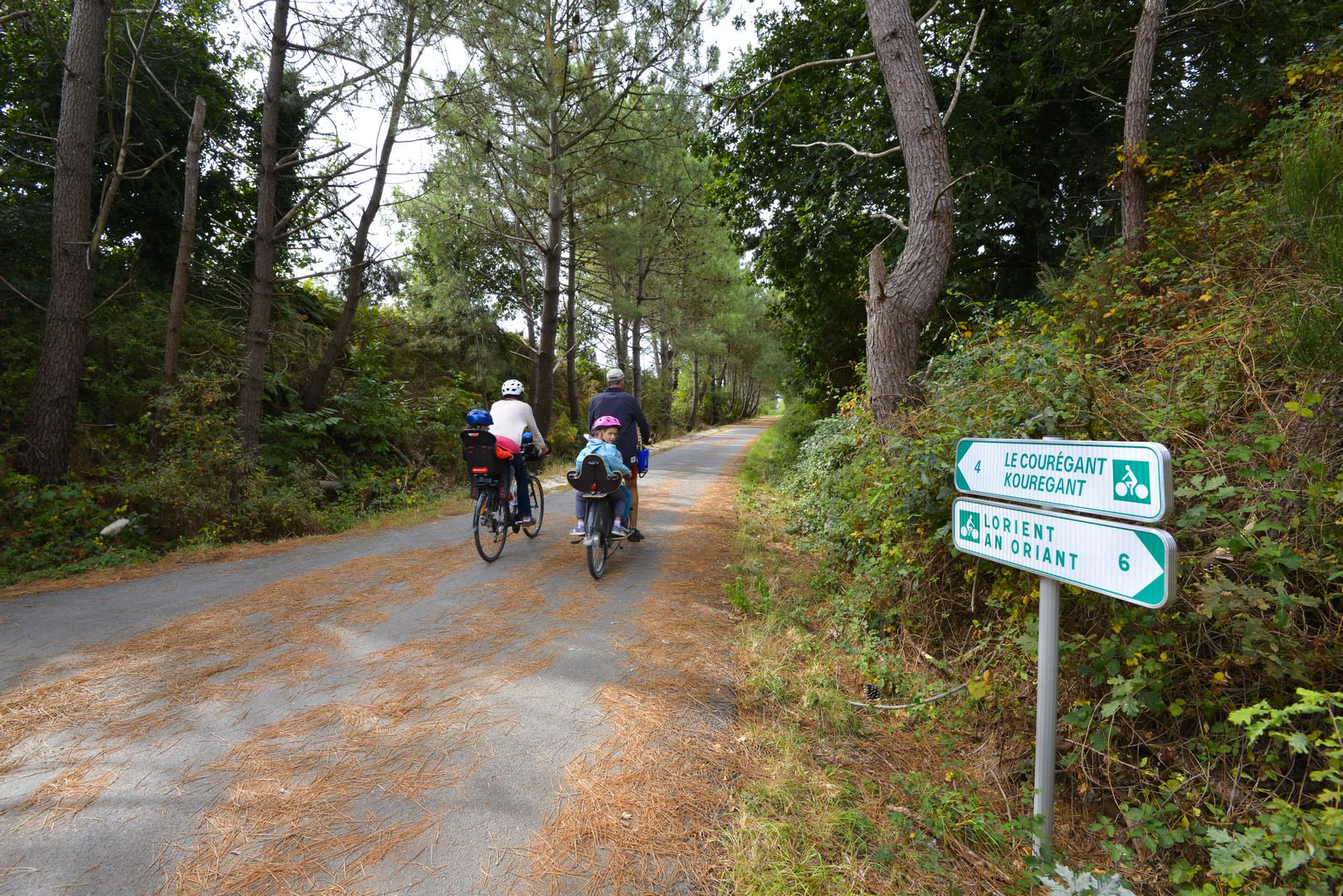 Piste cyclable de la voie verte, Ploemeur